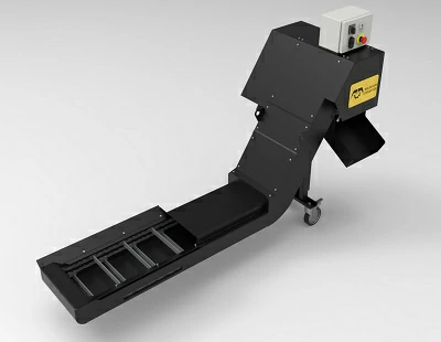 SCRAPER BELT CHIP CONVEYOR