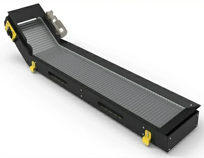 LASER UNDERFLOOR SCRAP CONVEYOR